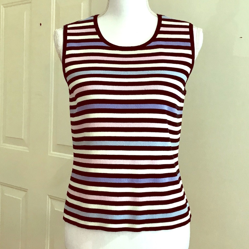 Liz Claiborne Knit Sleeveless Top